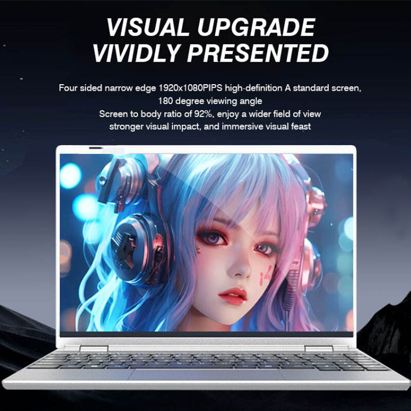 Wholesale 15.6Inch 17mm Ultra-thin Intel Ultrabook with IPS Screen Preinstalled Win10 for Business Laptop