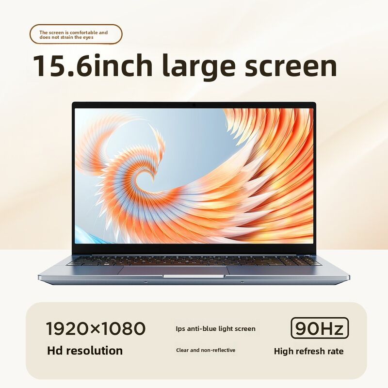 New Aether 15.6Inch 90Hz IPS Gaming Laptop with SSD Storage Windows 11 AMD R5 Processor English Keyboard