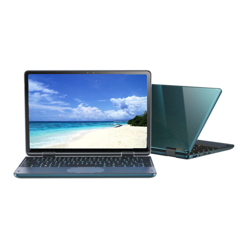 Factory New  Intel 11Inch IPS Business UltraThin Portable Notebook Windows10 11 DDR4 Narrow Bezel 360Foldable Facial Recognition