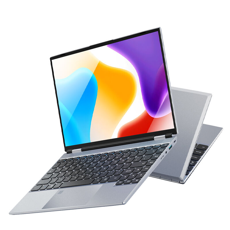 High Quality Brand New 14inch IPS Camera Business Portable Laptop Intel SSD Narrow Bezel Design 180 Foldable Fingerprint