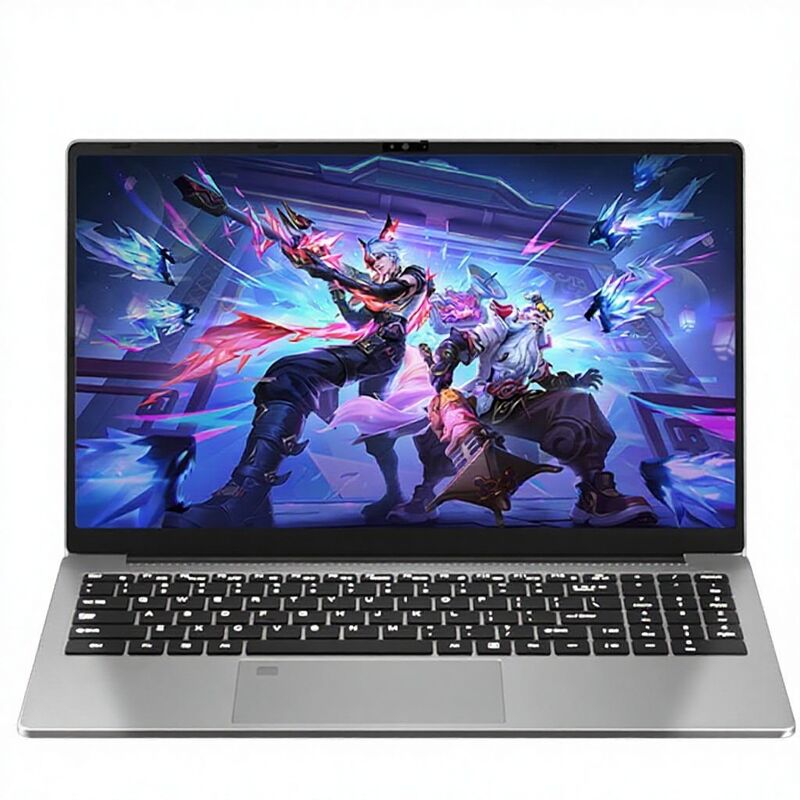 New High Performance 15.6 Inch Student Gaming Laptop Intel N95 GTX1060 6GB Metal SSD IPS Display Dual Fan Cooling