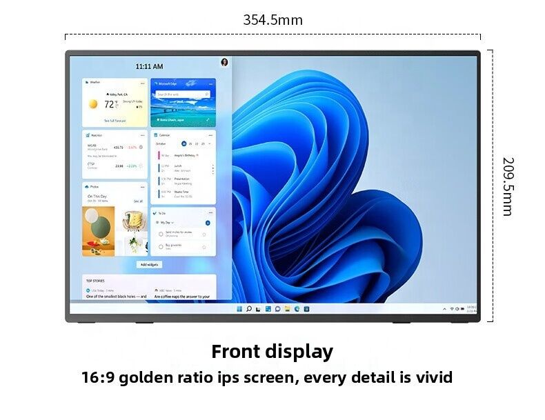 Wholesale 15.6Inch IPS Type C Wireless Portable Display Switch PS5 Direct Connection External LCD Backlight