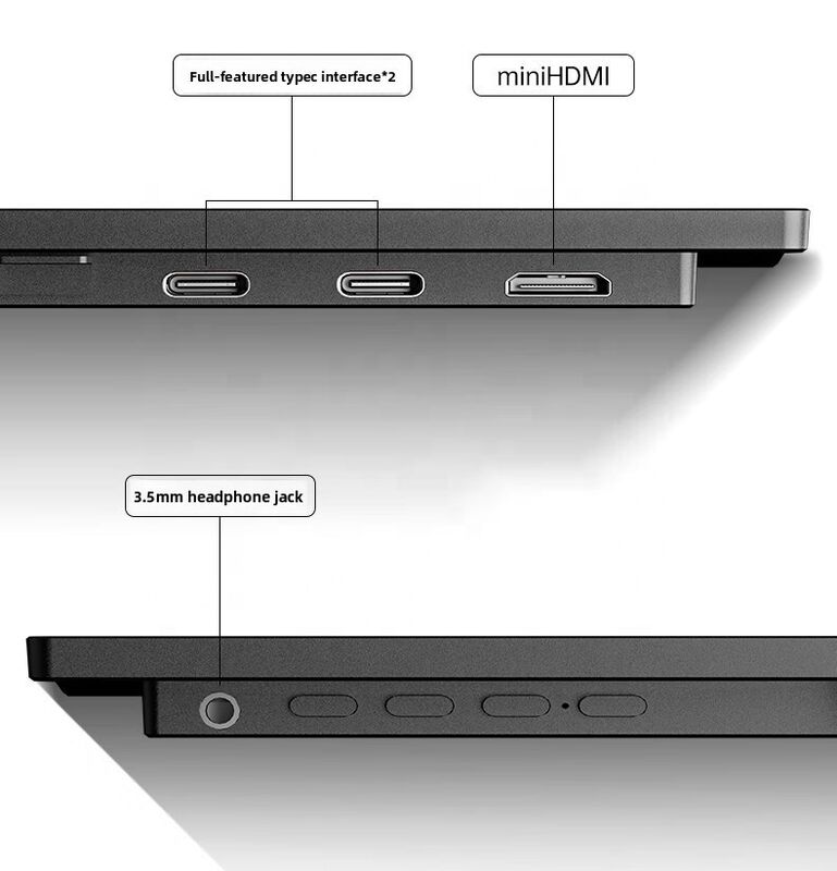 Wholesale 15.6Inch IPS Type C Wireless Portable Display Switch PS5 Direct Connection External LCD Backlight