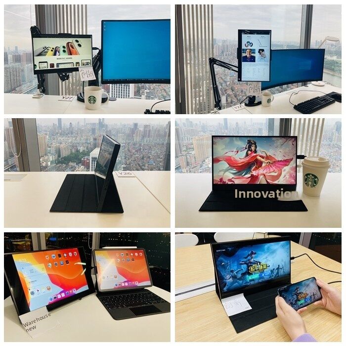 Source Factory High Cost Performance 15.6Inch 16:9 External Screen Portable LCD Laptop Extension Sub Monitor