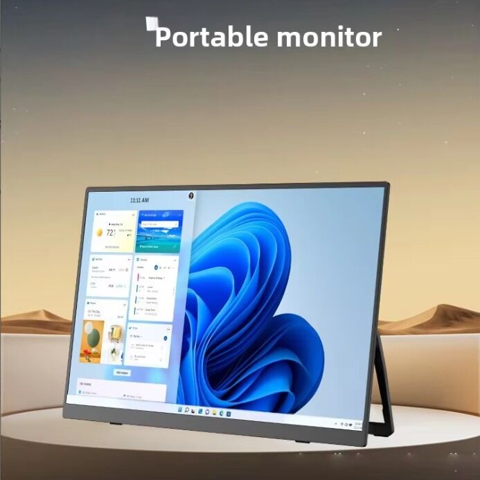 2026 New Portable 23.8 Inch IPS LED Backlit Type C 100Hz 6ms Response Monitor Stand PC Expansion Display for Switch