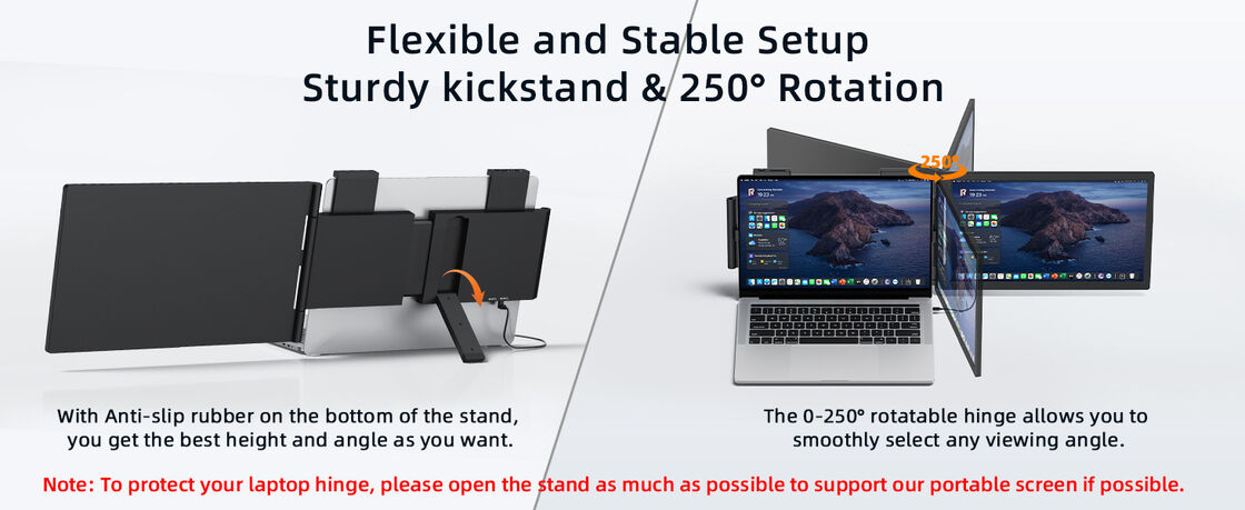 14 Inch Universal Portable Extended Combination Display for Laptop Home Entertainment Design Work