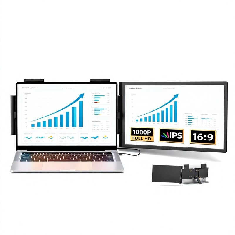 Wholesale Customizable 14Inch Expansion Monitor One Line Communication Laptop External Auxiliary Display
