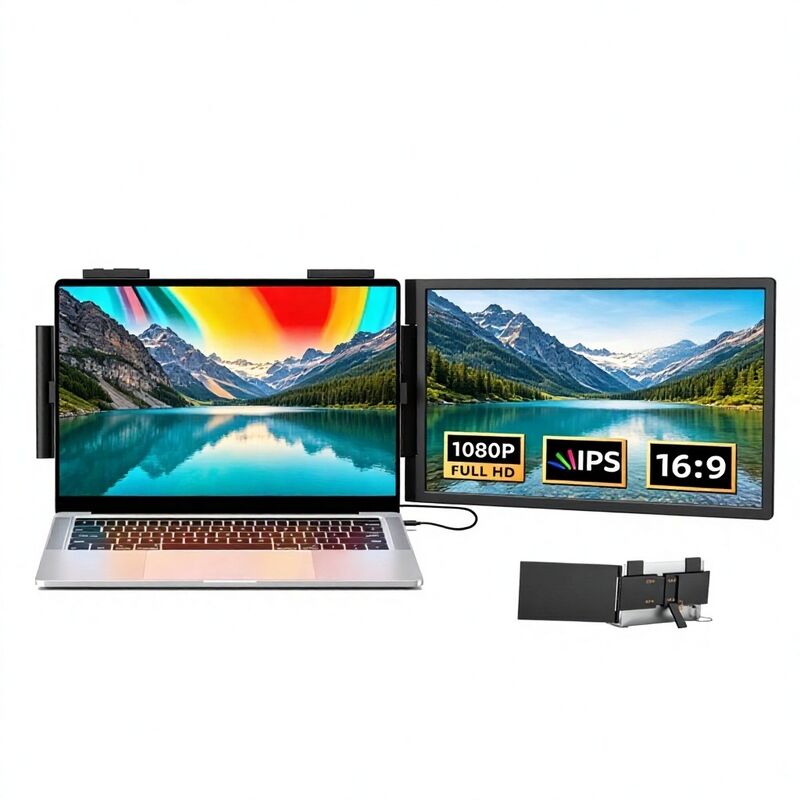 Source Factory High Cost Performance 14Inch Right Expansion Screen 16:9 Portable Laptop Monitor