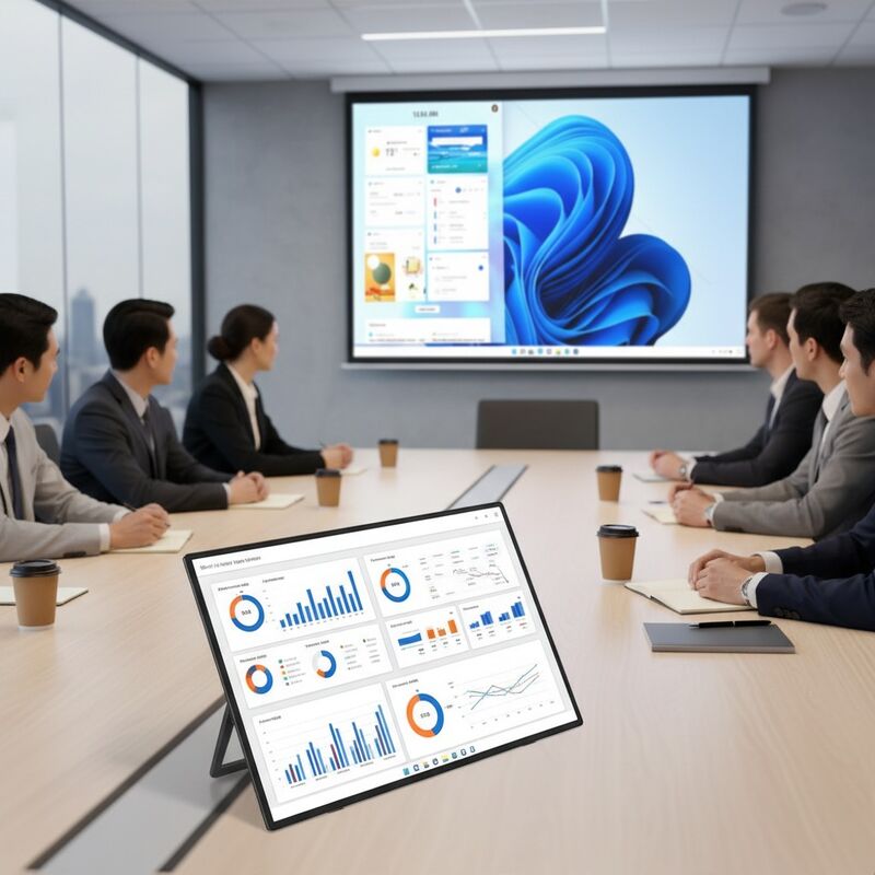 Wholesale 21.4 Inch IPS Panel 100Hz 6ms Portable Screen with Speaker Type-C for Laptop Business Extension