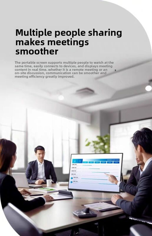 Wholesale 21.4 Inch Portable IPS Display 100Hz 6ms Latency Type-C Interface Speaker for Multi-device Use