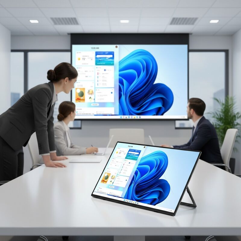 2026 New 23.8 Inch Extended Mode IPS Portable Monitor Home Office Screen for PC Laptop