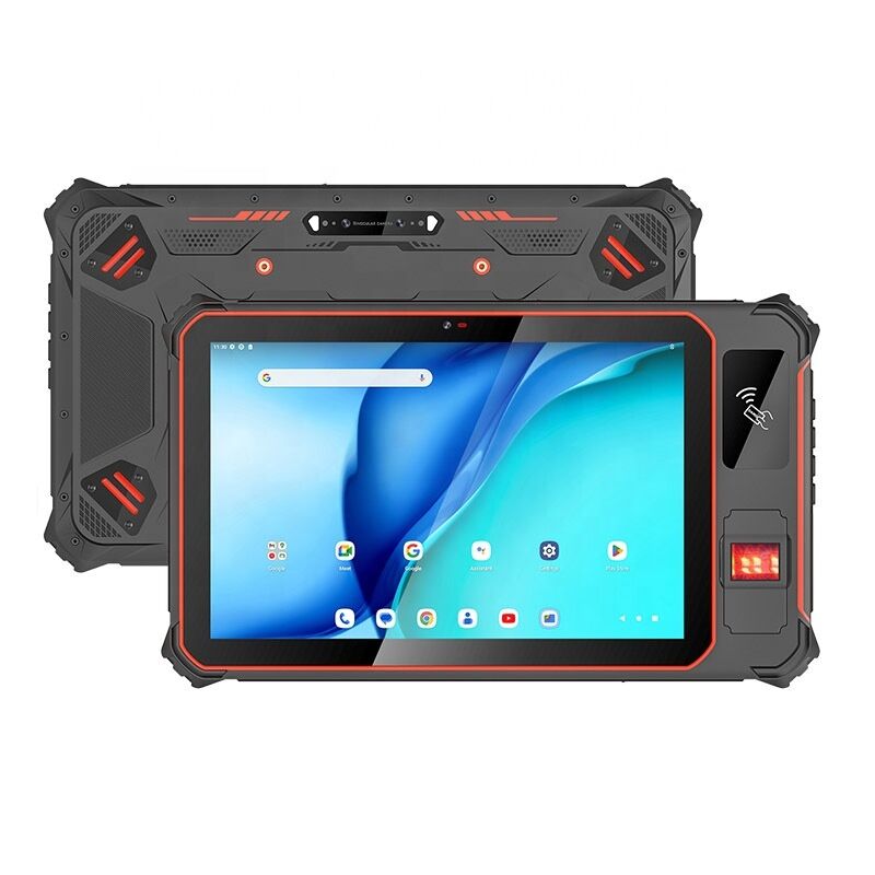 10.1 Inch Octa Core MTK Android 13 6GB RAM Industrial Tablet Supports Fingerprint 2D Scan Data Collection IP67 Waterproof