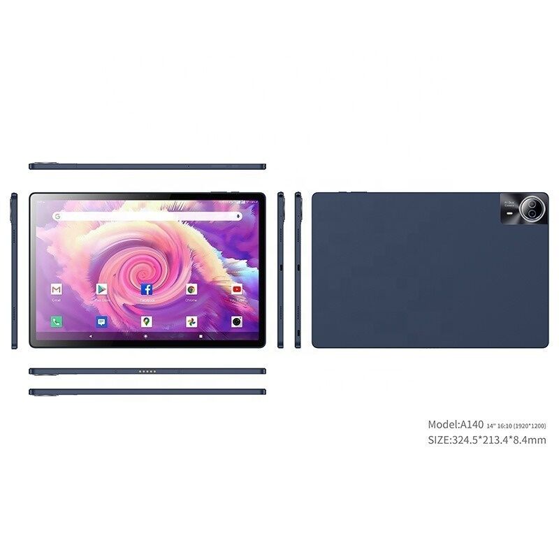 Costeffective Custom 14Inch Octa Core Android Tablet 4G WiFi Full Lamination Touch Screen Aluminum Alloy Entertainment Device