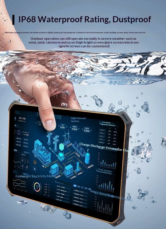10.1 Inch Industrial Touch Screen Computer Desktop Panel 4GB All in One Pc