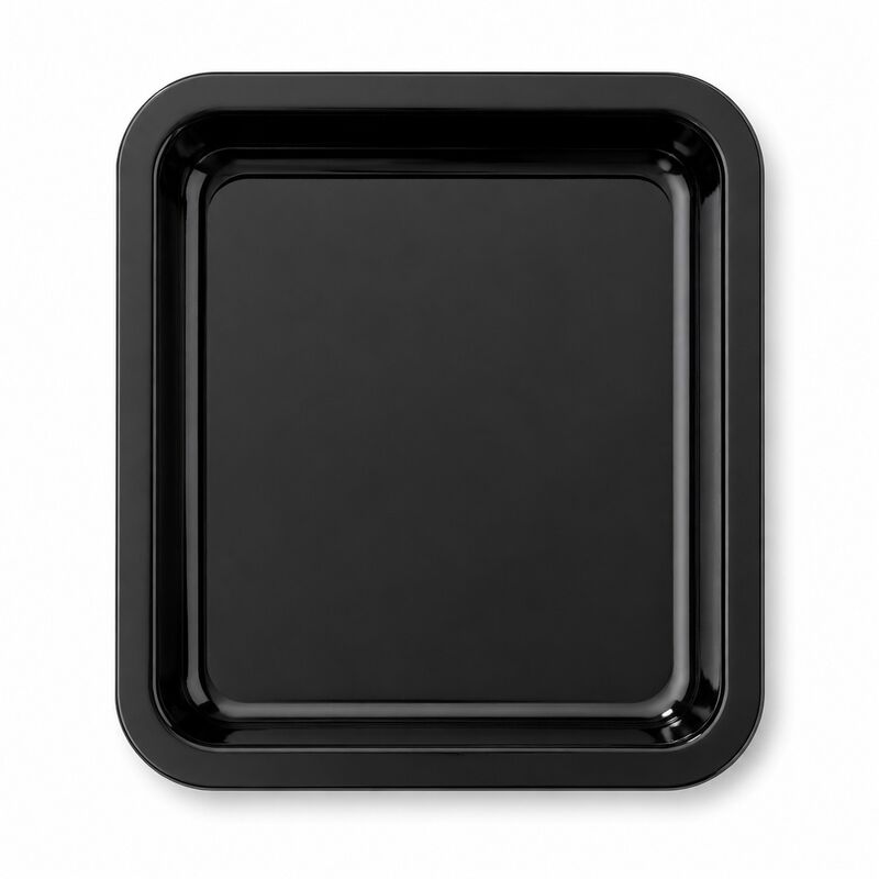 Vacuum Skin Pack Disposable Black Plastic Tray  Food Packaging Commercial Direct Supply Pet Container for Food