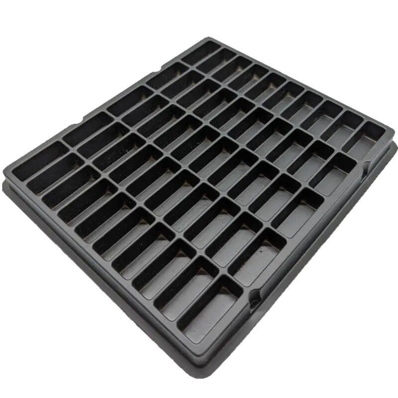 Anti Static PET Blister Tray for IC Chip Semiconductor Packaging Custom Thermoformed ESD Tray