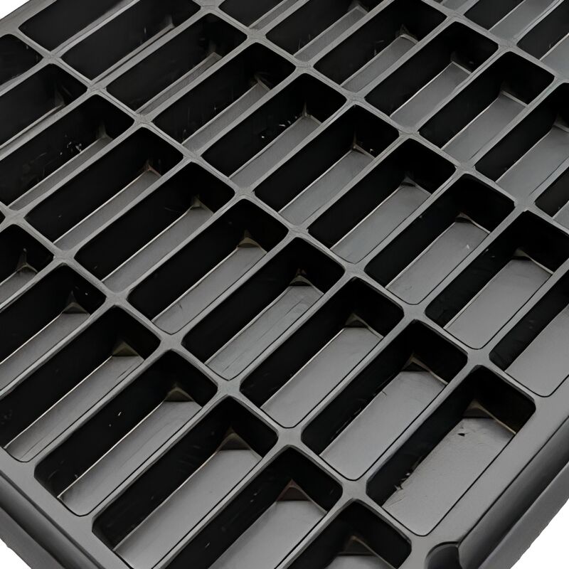 Anti Static PET Blister Tray for IC Chip Semiconductor Packaging Custom Thermoformed ESD Tray