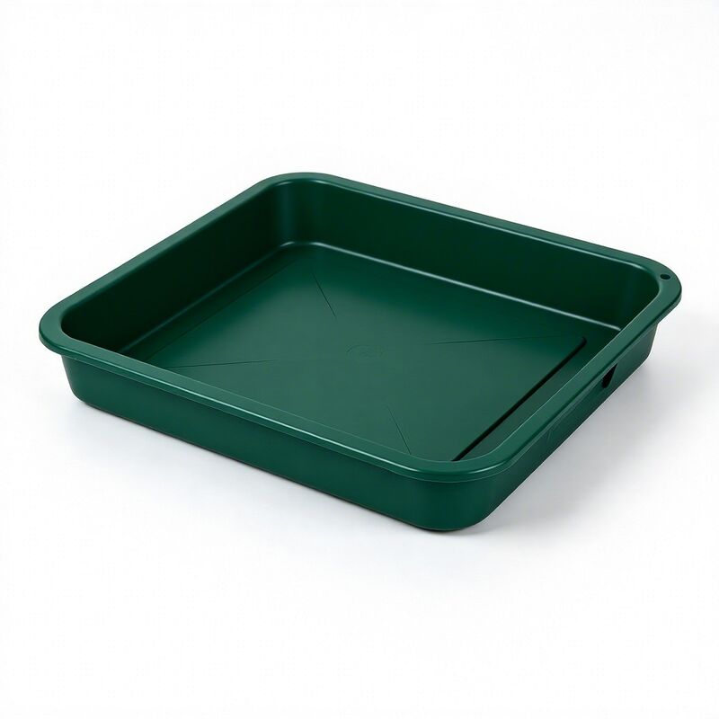 Fast Food Chain Plastic Serving Tray Anti Slip Surface Canteen Restaurant Catering Storage Tray Custom Color