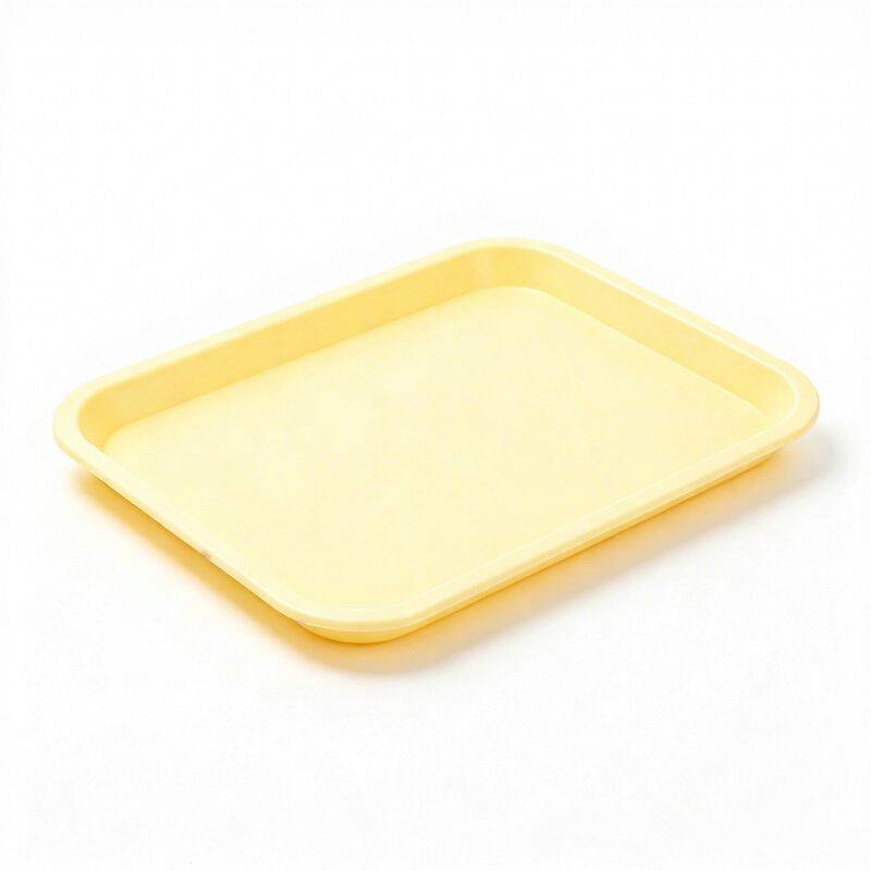 Multi Color Available Commercial Fast Food Plastic Tray Anti Slip Surface Restaurant Canteen Food Serving Tray