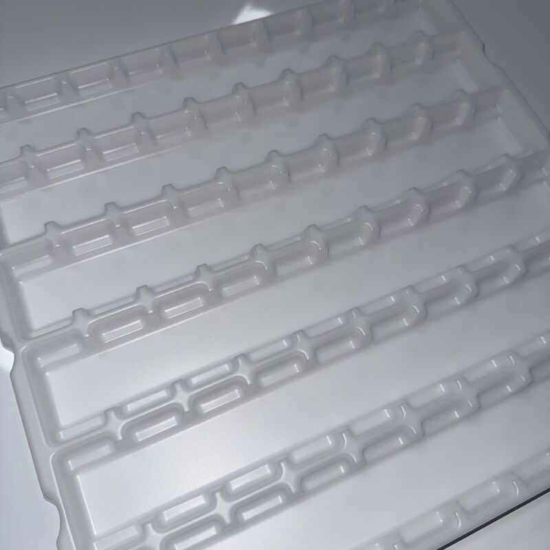 PP Tray Natural Color 1.2mm Thickness ESD Plastic Tray for Electronic Components Storage Customizable Jiangsu Origin Blister