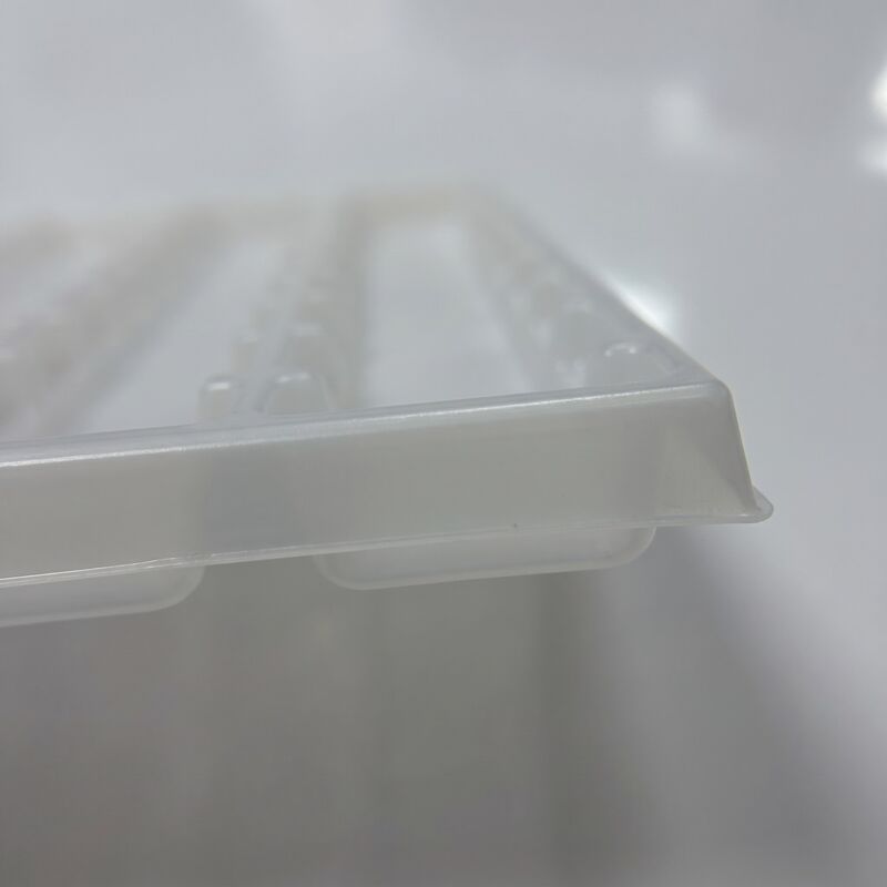 PP Tray Natural Color 1.2mm Thickness ESD Plastic Tray for Electronic Components Storage Customizable Jiangsu Origin Blister