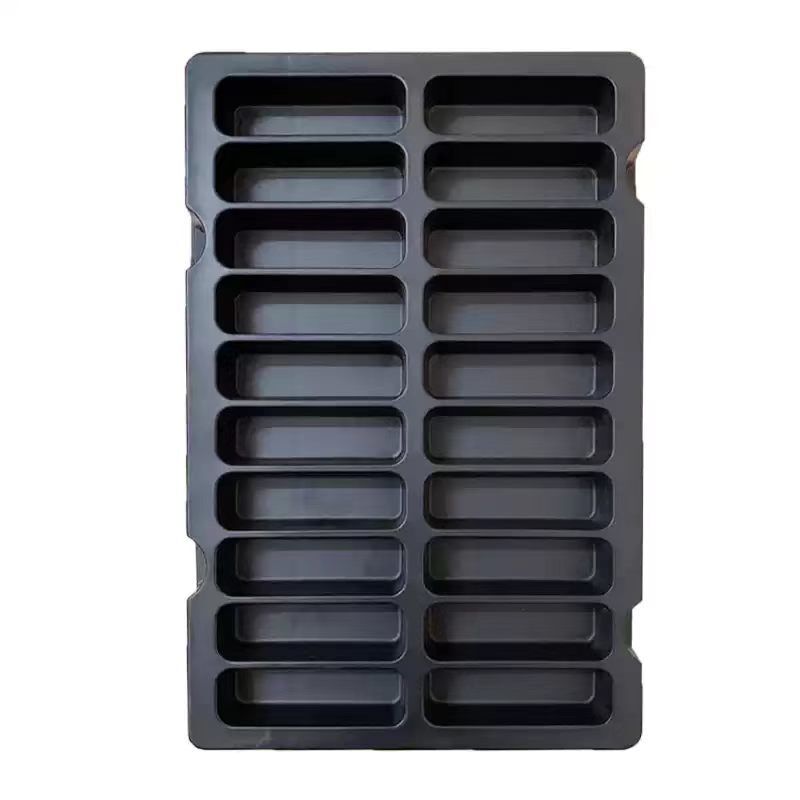 Anti-Static ESD PP Tray Blister Tray for Electronic Products Custom Shape Packaging Conductive