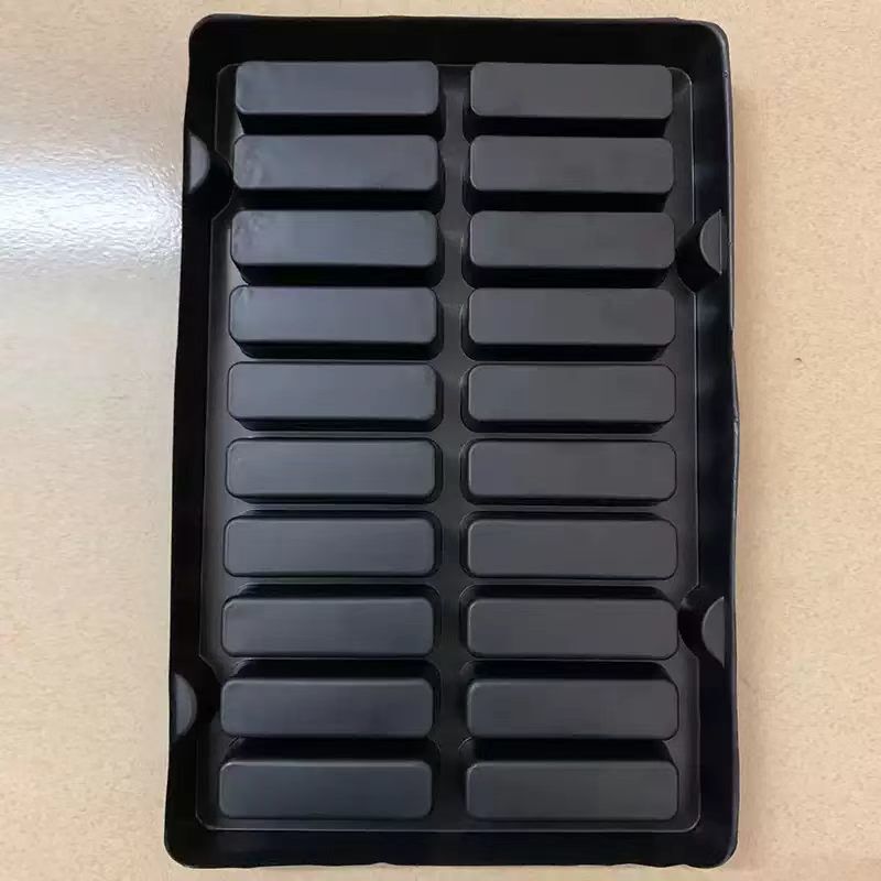 Anti-Static ESD PP Tray Blister Tray for Electronic Products Custom Shape Packaging Conductive