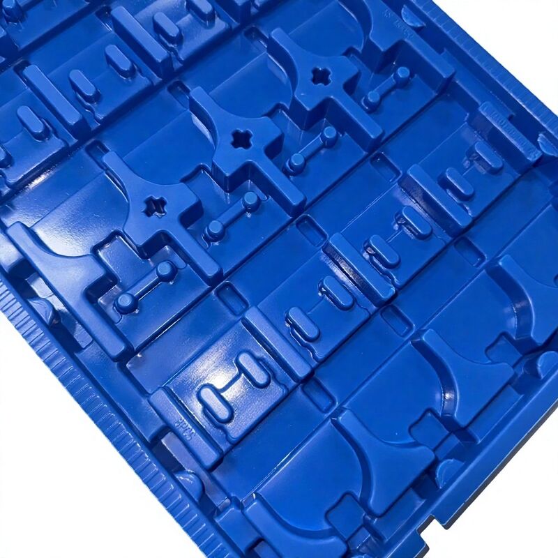 Custom Mold ABS Blister Tray for Electronic Components Packaging Thermoforming Anti Static Insert Tray Wholesale Supplier