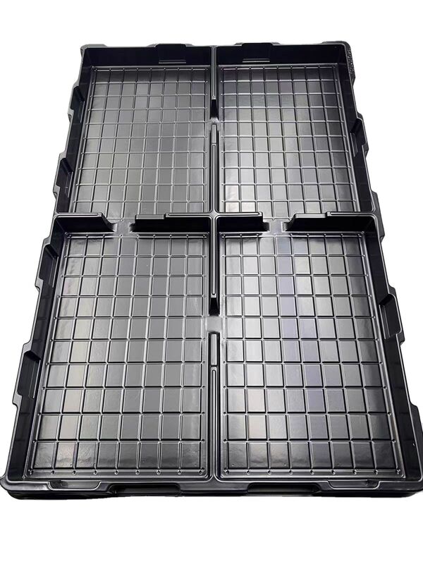 Custom Thermoformed Blister Insert Tray PET ABS PP PC Anti-Static Electronic Precision Parts Storage Customizable Embossed