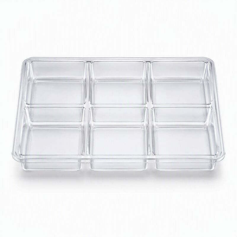 Transparent Recyclable PET Sheet Formed Tray for Hardware Goods Crystal Clear Display Packaging Vacuum Boite Transparente
