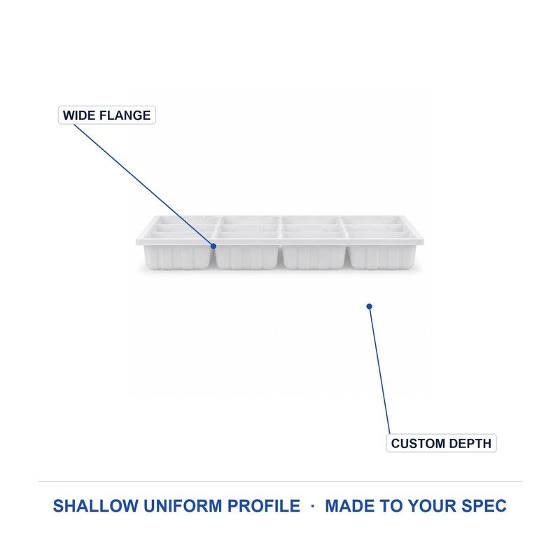 Custom Blister Inner Tray PET  Clear Clamshell Packaging Plastic Storage Box Low MOQ Supplier Packaging Boxes Plastic