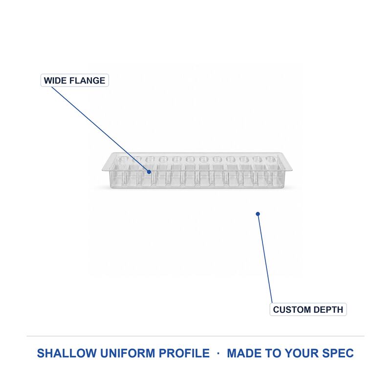 Custom Blister Packaging Plastic Box With PET Liner for Hardware Transparent Tray Custom Packaging Boxes Plastic