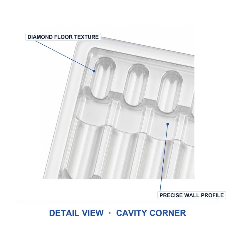 Custom Blister Packaging Plastic Box With PET Liner for Hardware Transparent Tray Custom Packaging Boxes Plastic