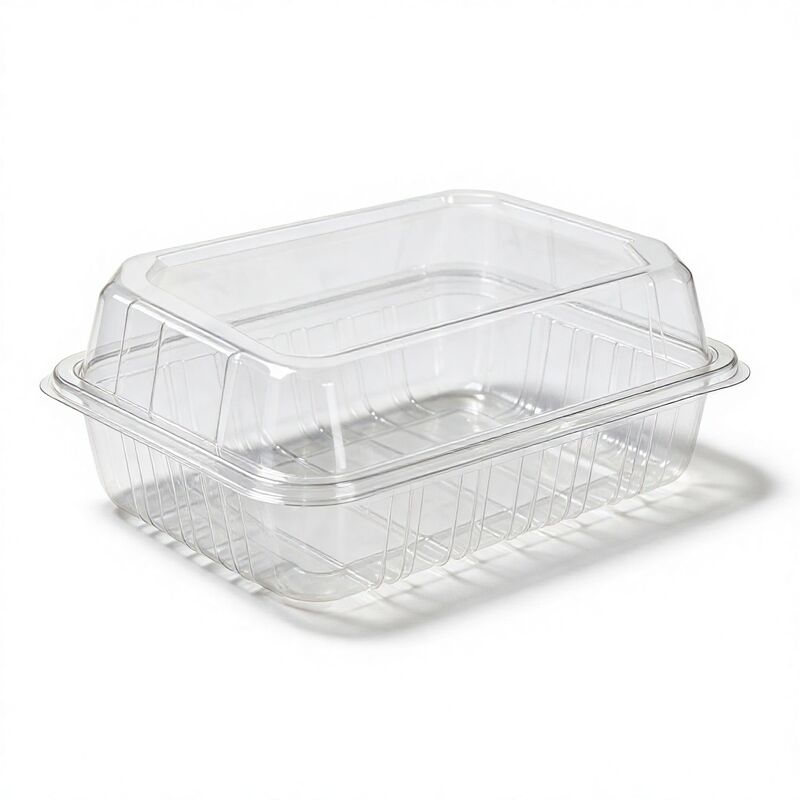 Food Grade Clear Blister Packaging Box Custom Mold Production Multi Compartment for Preserved Fruit Snack Tray