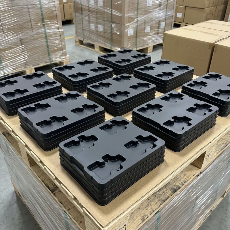 Source Factory Custom Vacuum Forming Blister Tray PET ABS PP PS for Consumer Electronics Precision Parts Insert Packaging