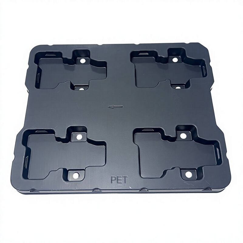 Source Factory Custom Vacuum Forming Blister Tray PET ABS PP PS for Consumer Electronics Precision Parts Insert Packaging
