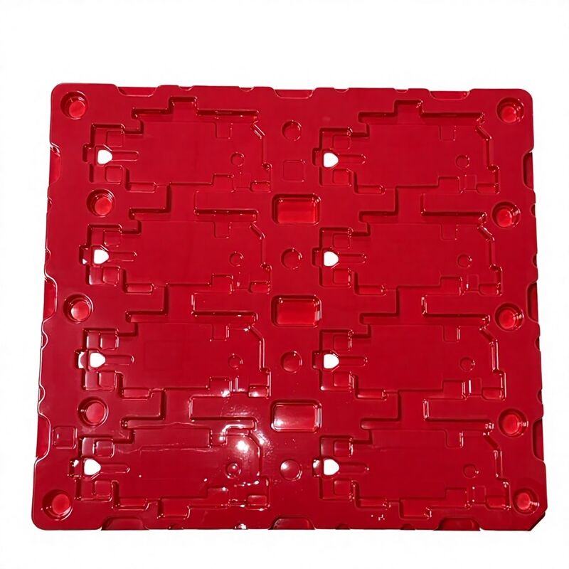 Custom Plastic Insert Blister Tray PET ABS PP PS Vacuum Formed for Precision Electronic Components Storage Packaging