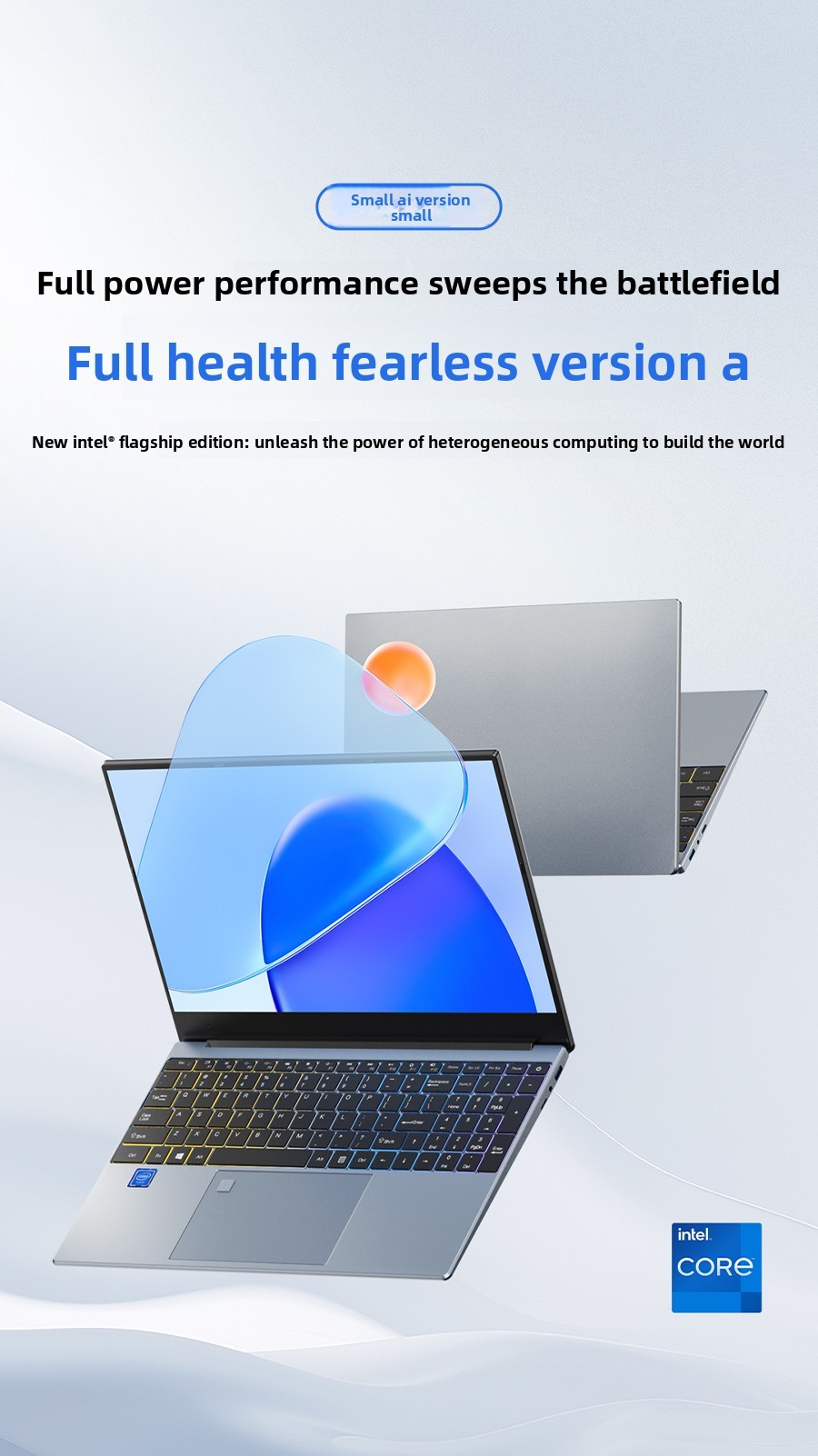 New Business Portable Laptop with English Keyboard  RAM15.6 Screen for Office Work