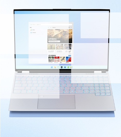 Flagship 15.6inch IPS Ultrathin Laptop with SSD and Camera for Students Business Office Use Windows 11/10