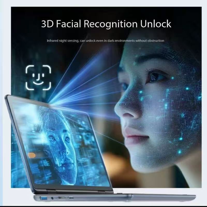2026 New High Quality High Performance 2 in 1 Gaming Business Laptop 16 Inch IPS Eye Care SSD Intel Celeron