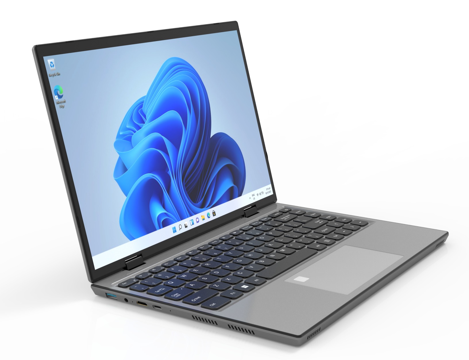 New 14inch Business Laptop 360 Degree Flip Intel Celeron Quad Core 512GB 1024GB  2TB SSD DDR4 IPS Display Windows 11 OS
