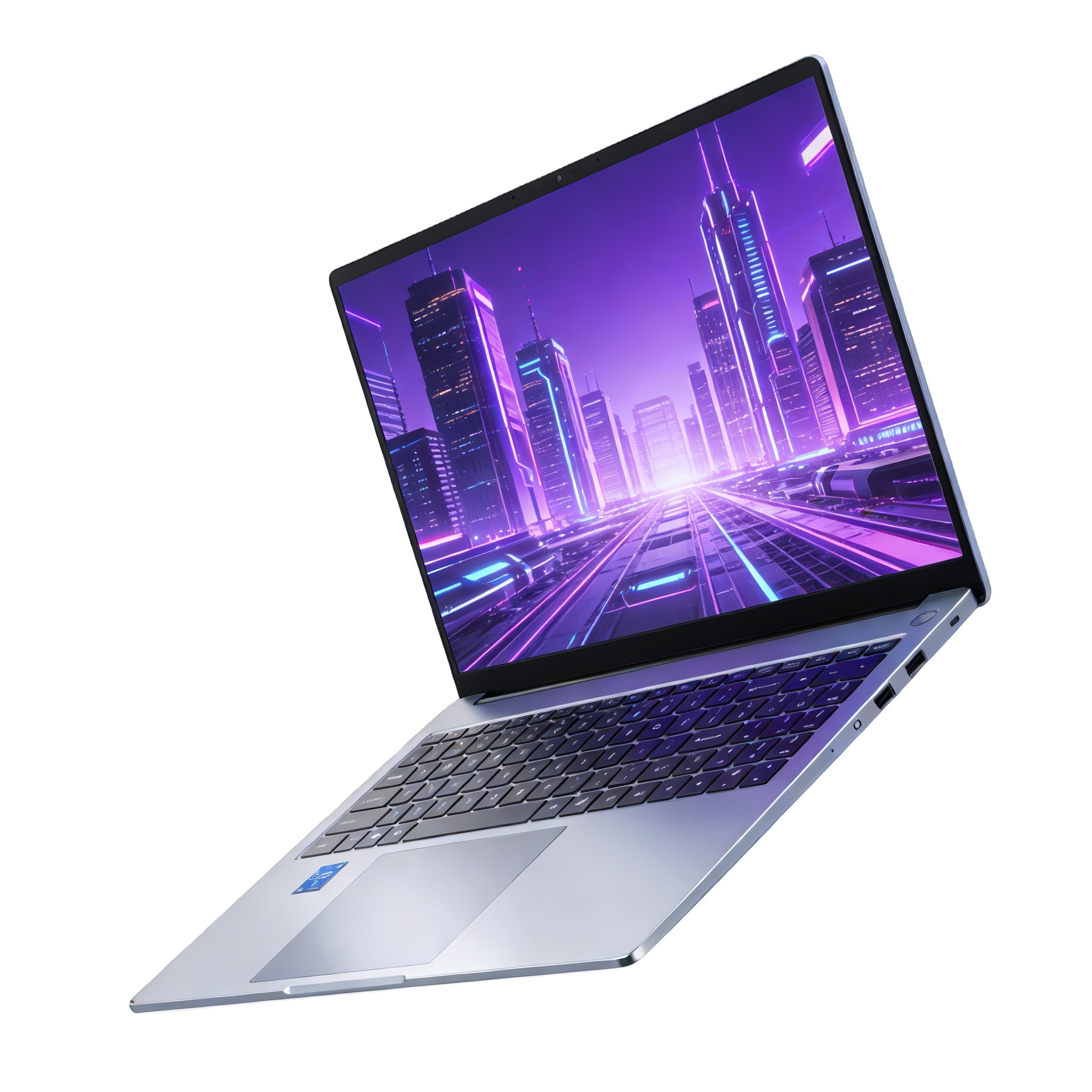New Launch 16inch Business Gaming Laptop SSD Windows 11 Dualband WiFi Ultralong Battery Life Camera English Keyboard