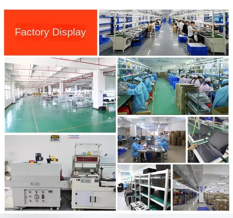 Manufacturer Hot Sell 15.6 Inch Notebook Computer with Intel Quad Core 16GB RAM 2TB SSD Fan Copper Tube Cooling for Office