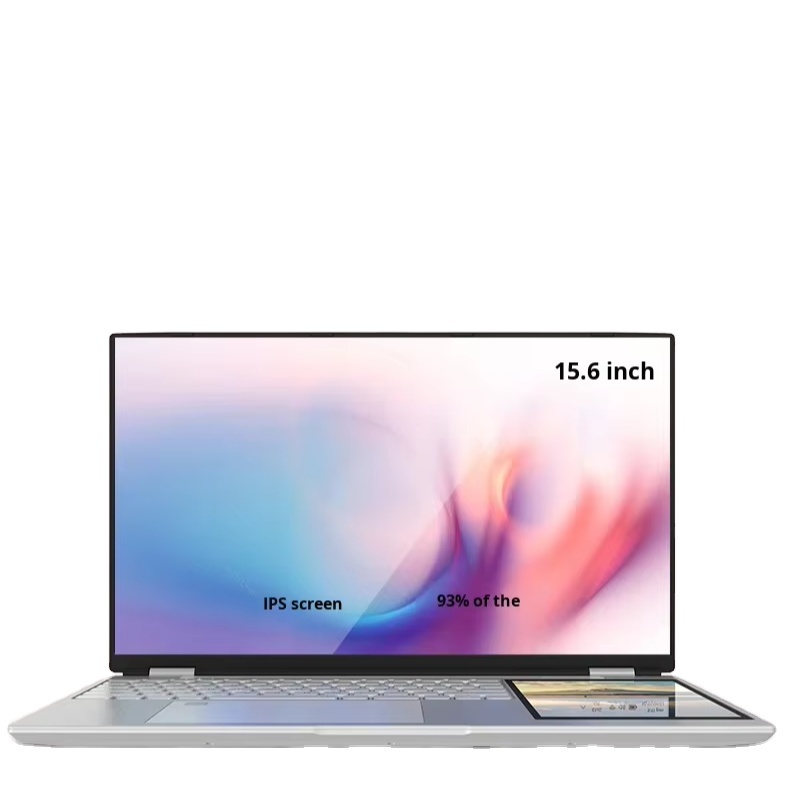 Aether Factory Wholesale Business Gaming Laptop Intel Celeron Quad Core 15.6inch 7inch  IPS Stylus Display Win10  11 SSD English