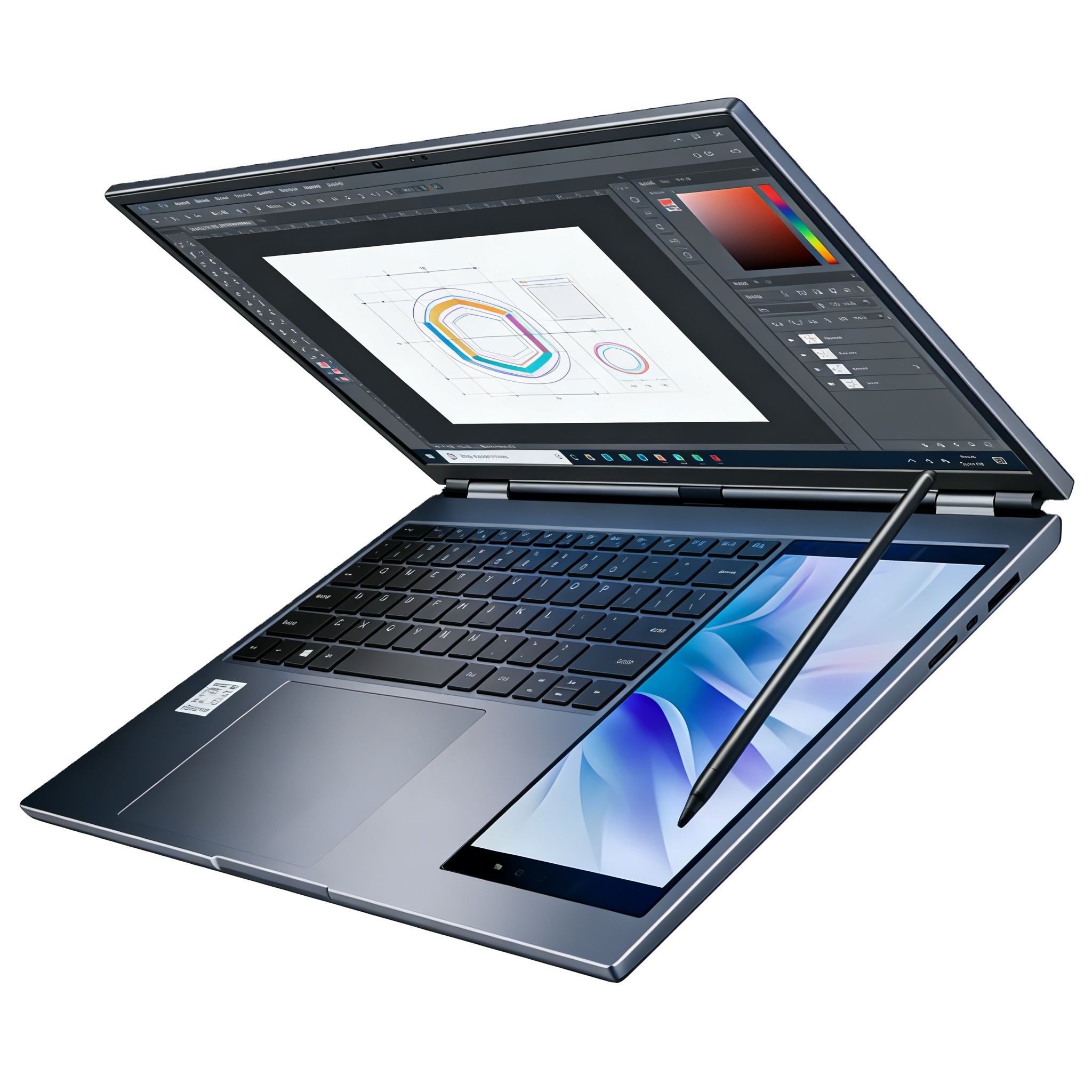 Aether OEM Customizable New 15.6Inch 7Inch Touch Screen Student Laptop Intel Celeron QuadCore SSD DDR4 Win 10 11 English IPS