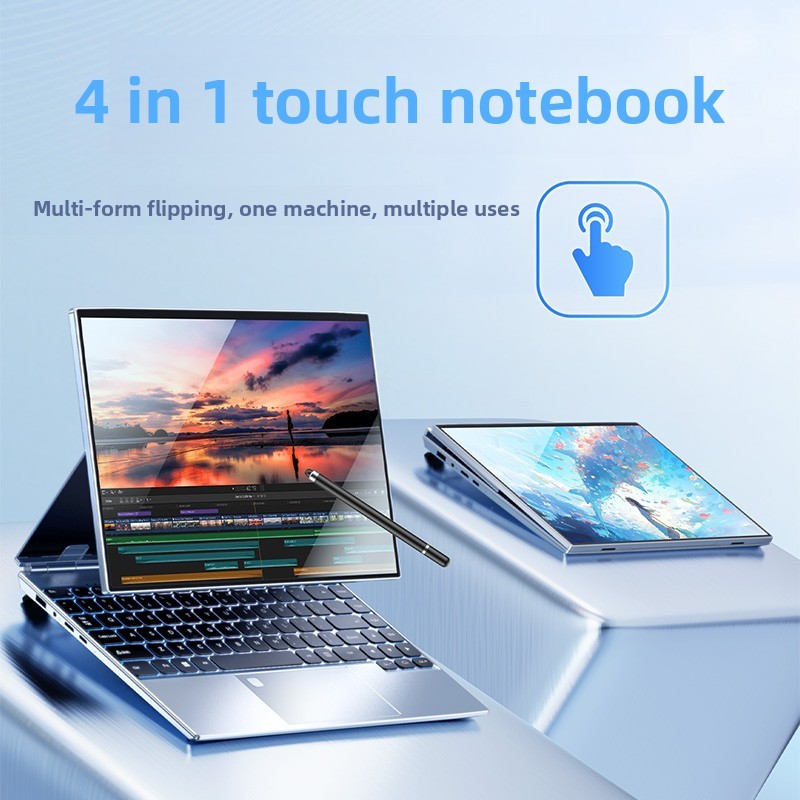 Factory Direct 14 Inch Laptop Special Price Intel Celeron Quad Core SSD 360 Degree Business Student PC Windows 10 11