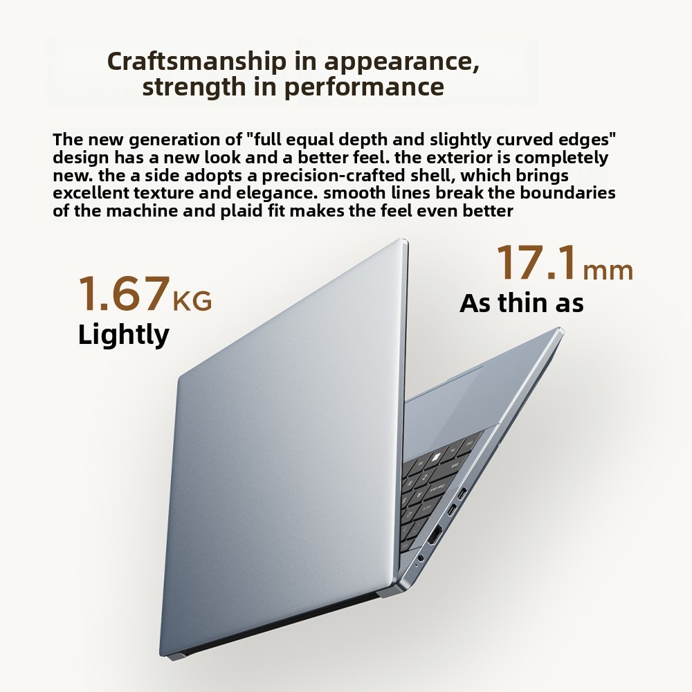 Aether New 15.6Inch Large Screen 90Hz High Brush Game Screen Electric Notebook English Windows 11 IPS Panel SSD Storage Control