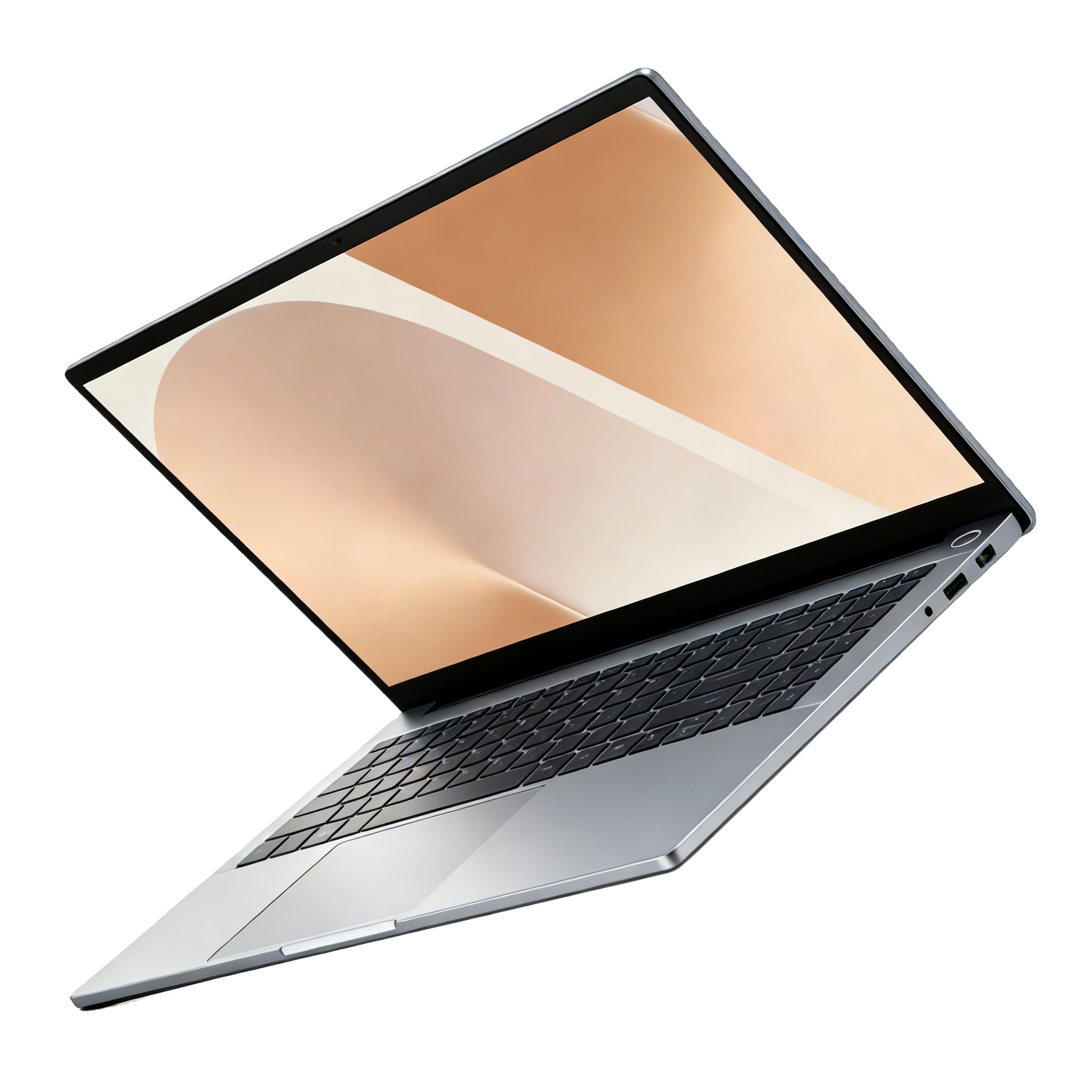 Aether New 15.6Inch Large Screen 90Hz High Brush Game Screen Electric Notebook English Windows 11 IPS Panel SSD Storage R5