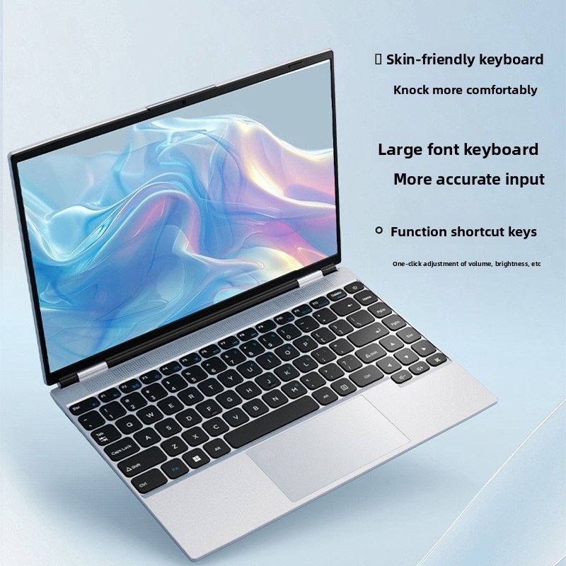 High Quality Brand New 14inch IPS Camera Business Portable Laptop Intel SSD Narrow Bezel Design 180 Foldable Fingerprint
