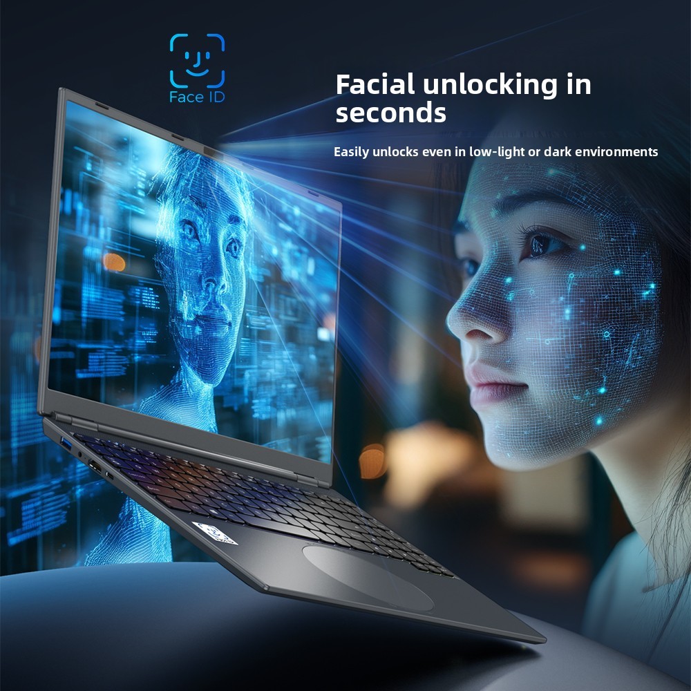 New Aether Slim Gaming Laptop 16inches I3-8109U SSD DDR4 English Keyboard Windows 10/11 16:10 IPS Display High Performance